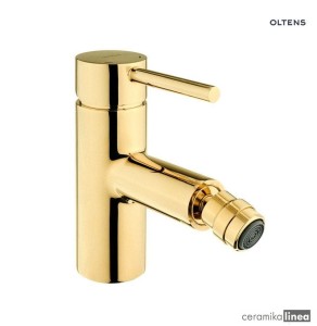Oltens Molle bateria bidetowa stojąca złota 31300800