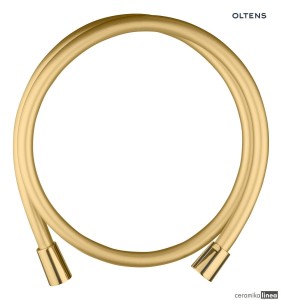 Oltens Ronneby wąż prysznicowy 125 cm złoty połysk 37200800