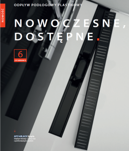 Odpływ liniowy z tworzywa 95cm czarny mat 62mm/30l/fi40 + ruszt Alcaplast APZ10BLACK-950M Simple 