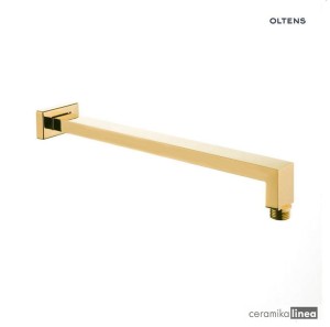 Oltens Lagan (S) ramię deszczownicy 40 cm prostokątne złote 39401800