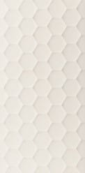 Marca Corona Glazura 4D HEXAGON WHITE MATT 40x80