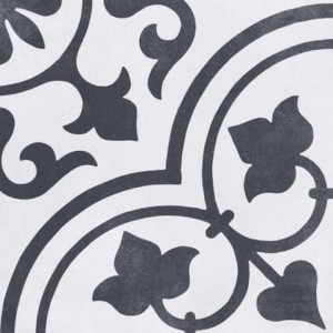 Gres CUBAN WHITE ORNATE 22,3X22,3  (op.0,99m2) Peronda 