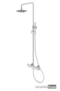 AXEL Zestaw prysznicowy z termostatem QW273A  Kohlman