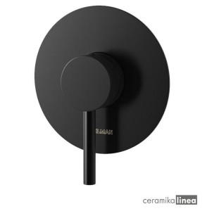 AXEL  Bateria prysznicowa podtynkowa Black czarna QW220AB Kohlman