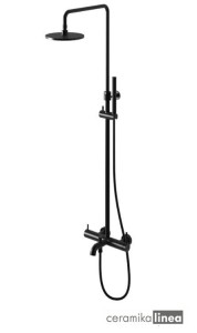 AXEL Zestaw wannowy Black czarny QW277AB Kohlman