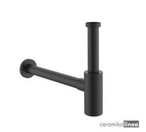 Syfon D54 umywalkowy butelkowy czarny INEX.2018BL