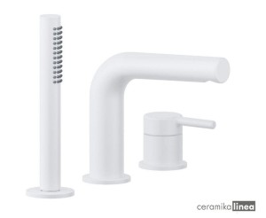  Seria Pi Bateria nawannowa 3-otworowa, biała AREX.1233WH